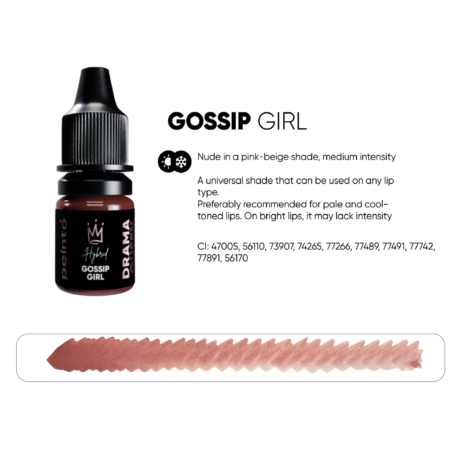 PEINTO ტუჩის პიგმენტი GOSSIP GIRL